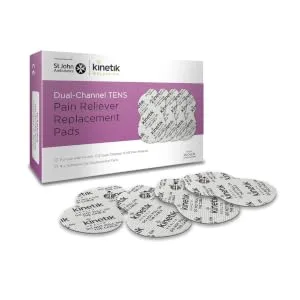 Kinetik Wellbeing TENS Replacement Pads (Pack of 4) In Association with St John Ambulance - TRP2