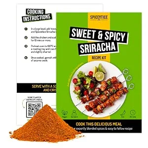 Spicentice Sriracha Recipe Kits (Pack of 6) - sriracha recipe kit