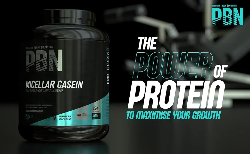 PBN - Premium Body Nutrition Micellar Casein 2kg Strawberry - micellar protein