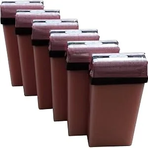 Beauty Image Champagne Strawberry Warm Wax Roll On - Pack of 6 Strawberry-Champagne 6 - Champagne Strawberry