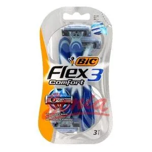 BIC Flex 3 Comfort Disposable Razors - Pack of 3 3 count (Pack of 1) - product information 2