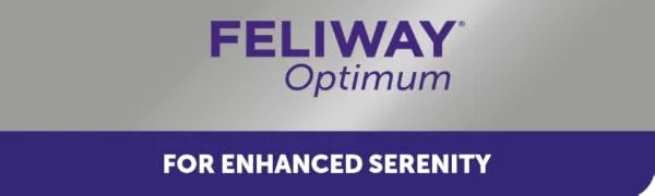 FELIWAY Optimum diffuser & 30 day refill the best solution to ease cat anxiety cat conflict and stress in the home 48 ml (Pack of 1) - FELIWAY OPTIMUM Logo
