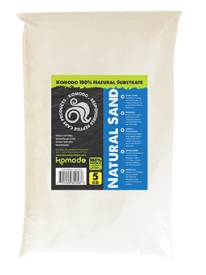 Komodo Natural Sand Natural Substrates Reptile friendly sand Natural Sand Suitable for all reptiles Single - Komodo