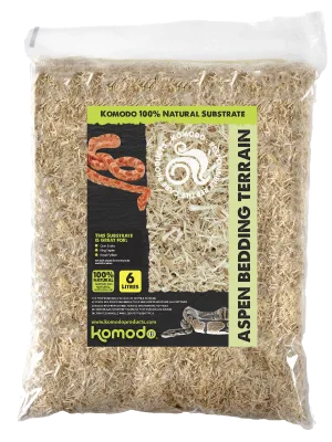 Komodo Aspen Bed Terrain 6 Litre 6L (Pack of 1) - Komodo