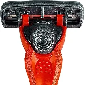 BIC 3 Hybrid Men's Triple-Blade Razors for Men Long Curved Handle for Easy Grip Pack with 1 Handle and 6 Refills - product information 5