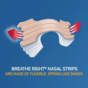 Breathe Right Nasal Strips Stop Snoring Aids for Men & Women Large Anti Snore Strips Original Tan 30 Strips L (Pack of 30) Original - product information 6
