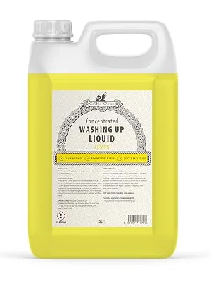 Celtic Clean - Washing Up Liquid - Lemon - 5 Litre - Celtic Clean - Concentrated Washing Up Liquid - Lemon - 5 Litre