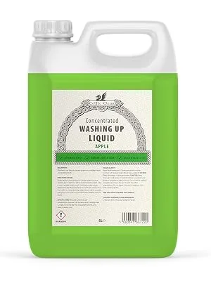 Celtic Clean - Washing Up Liquid - Apple - 5 Litre - Celtic Clean - Concentrated Washing Up Liquid - Apple - 5 Litre