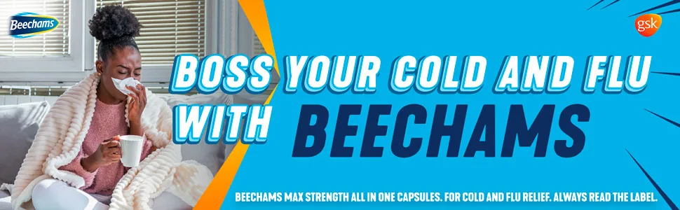 Beechams Cold & Flu Medicine Cough & Congestion Relief Capsules Max Strength All in One Capsules 16 Count - product information 1