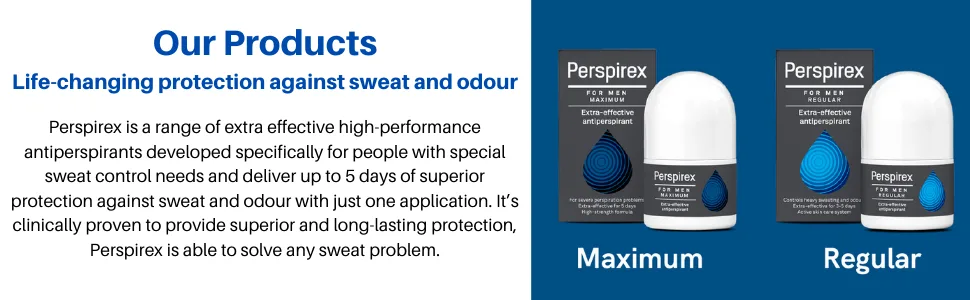 PERSPIREX for Men ExtraEffective Antiperspirant Roll On Regular Strength 20 milliliters 1 Count - MAIN