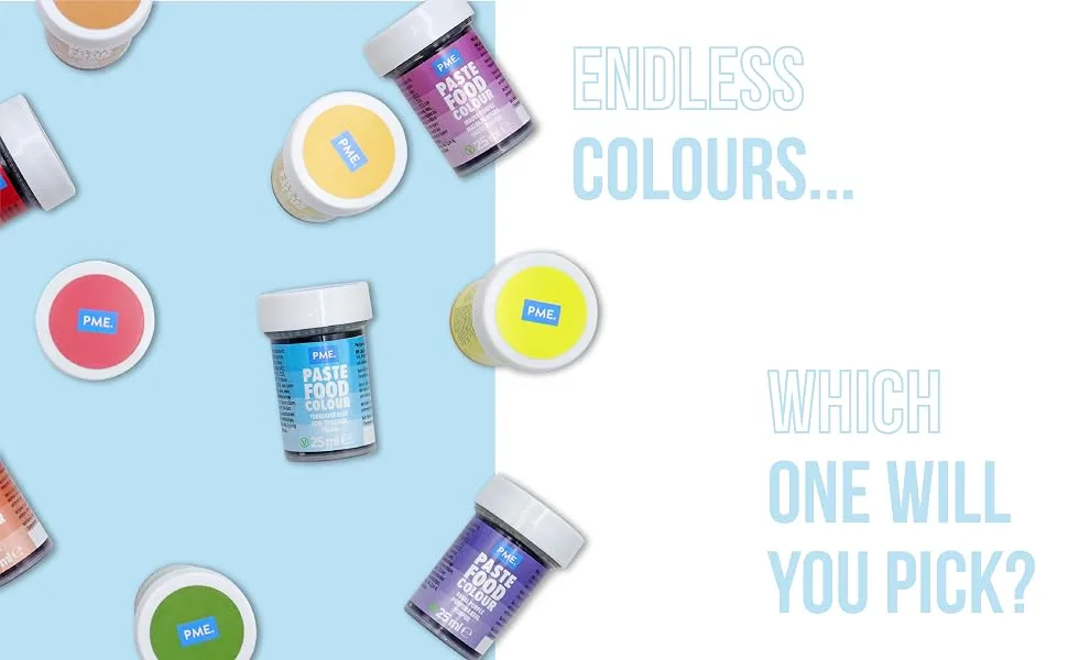 PME Paste Colour Arctic White 25 g (Pack of 2) - pfc - 03