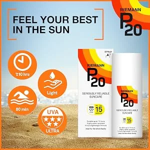 Riemann P20 Sunscreen Spf 50 Spray 100ml Standard Packaging - P20 SPF15