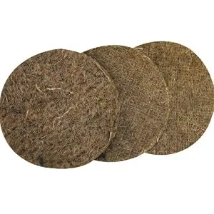 Supa Jute Canary Nesting Felt Size 5-Inch Pack of 10 Natural Fibre Mat That Makes A Warm Cosy And Safe Nest  - Nesting Felt