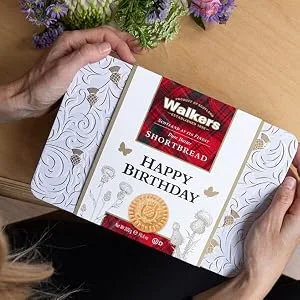 Walkers Shortbread Edinburgh Castle Keepsake Tin 130g (Pack of 4) - Gift tins