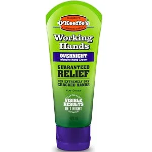 O'Keeffe's Working Hands Overnight 80ml (5 Pack) 85 g (Pack of 5) Single - WH Overnight