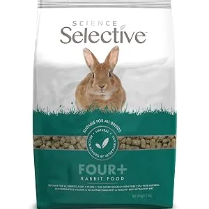 Supreme Science Selective Junior Rabbit Food 1.5kg 1.5 kg (Pack of 1) - Selective 4+
