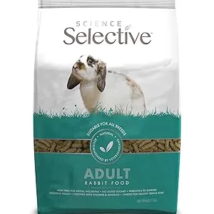 Supreme Science Selective Junior Rabbit Food 1.5kg 1.5 kg (Pack of 1) - Selective Adult