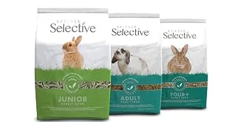 Supreme Science Selective Junior Rabbit Food 1.5kg 1.5 kg (Pack of 1) - Selective Rabbit Range