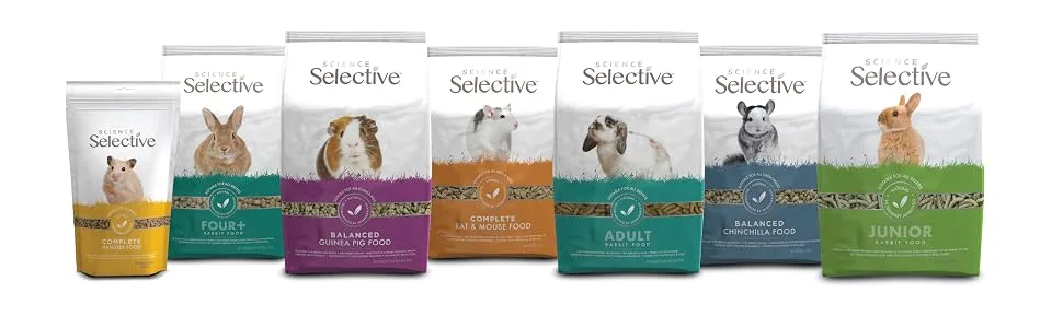 Supreme Science Selective Junior Rabbit Food 1.5kg 1.5 kg (Pack of 1) - Selective Range