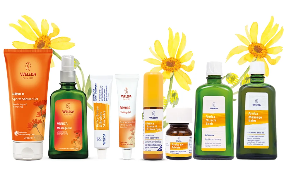Weleda Arnica Massage Balm Traditional Herbal Remedy by Weleda - 200ml 200 ml (Pack of 1) - range