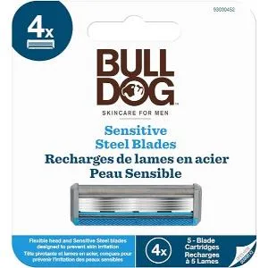 BULLDOG Bamboo for Sensitive Skin Blade Set 4 Units - product information 1