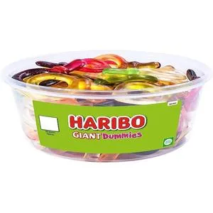 HARIBO Giant Dummies x 60 Pieces Sweets Tub Dummies 816 g (Pack of 1) - product information 1