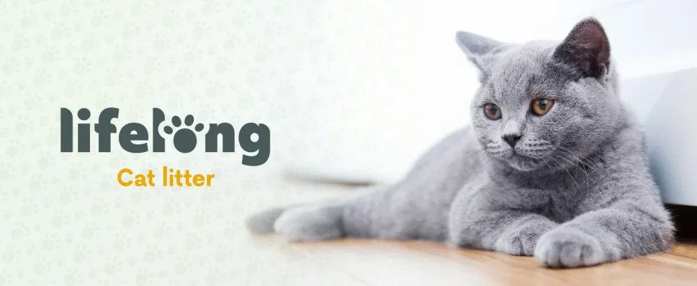 Amazon Brand - Lifelong Clumping Corn Cat Litter Unscented 10 L (Pack of 1) - product information 1