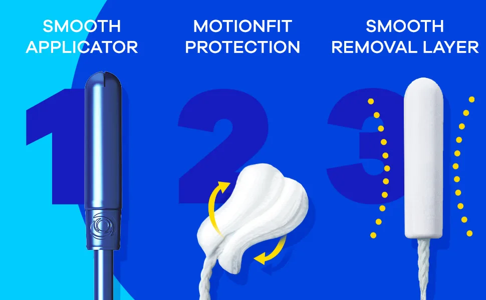 Tampax Compak Pearl Extra Comfort Regular Absorbency Light to Moderate Flow 72 Tampons With Applicator (18 X 4 Packs) SAVING PACK Extra Comfort & Leak Protection - 3x comfort with Tampax Pearl