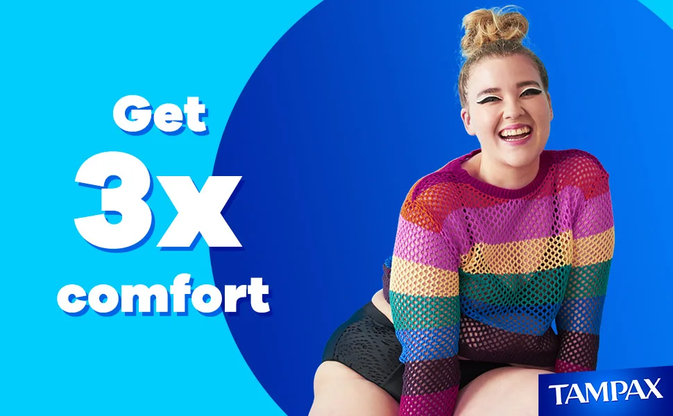 Tampax Compak Pearl Extra Comfort Regular Absorbency Light to Moderate Flow 72 Tampons With Applicator (18 X 4 Packs) SAVING PACK Extra Comfort & Leak Protection - Get 3x comfort