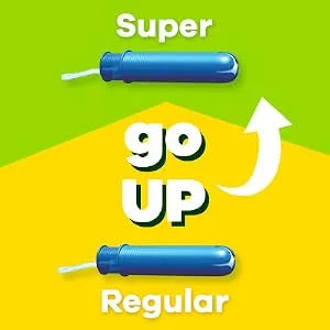 Tampax Compak Super Plus Absorbency Heavy Flow 108 Tampons With Applicator (18 x 6 Packs) SAVING PACK Comfortable & Clean Insertion Leak Protection - Tampon leaks? Go up a size