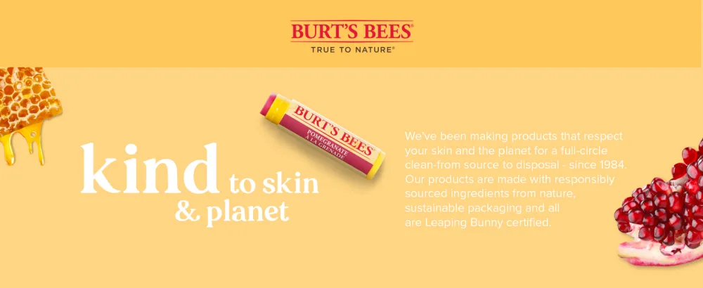 Burt's Bees Vanilla Bean Lip Balm (PACK OF 4) Fruit Vanilla 1 count (Pack of 4) - Burt