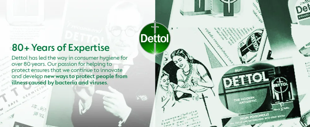 Dettol Camomile Hand Soap 250ml - Pack of 6 - 80 Years