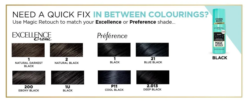 L'Or al Magic Retouch Instant Root Concealer Spray Ideal for Touching Up Grey Root Regrowth 75 ml Colour: Brown BROWN 1 count (Pack of 1) - product information 8