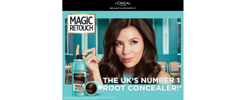 L'Or al Magic Retouch Instant Root Concealer Spray Ideal for Touching Up Grey Root Regrowth 75 ml Colour: Dark Brown DARK BROWN 75 ml (Pack of 1) - MAGIC RETOUCH ROOT CONCEALER BY L