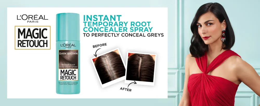 L’Oréal Paris Magic Retouch Instant Root Concealer Spray Quick Grey Coverage - Shade: Dark Blonde, 75ml - product information 1