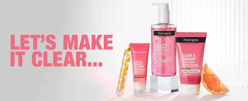 NEUTROGENA Clear & Radiant Moisturiser 50ml 50 ml (Pack of 1) - face wash