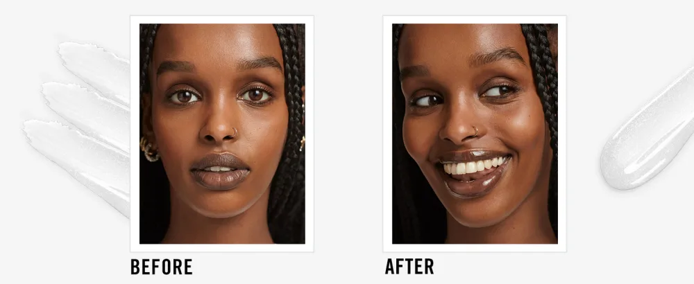 Rimmel London Oh My Gloss - Lip Gloss 33 Snog 6.5 ml 330 Snog 6.5 ml (Pack of 1) - Before & After