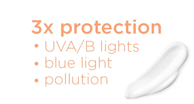 Simple Protect 'N' Glow Triple Protect Moisturiser SPF 30 40ml 40 ml (Pack of 1) Triple Protect Moisturiser - This face cream with SPF 30 protects against UVA & UVB rays, blue (electronic) light and pollution