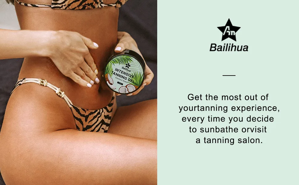 Tanning Accelerator Tanning Gel Accelerator Cream (Coconut) Coconut 200 g (Pack of 1) - SELF TANNER