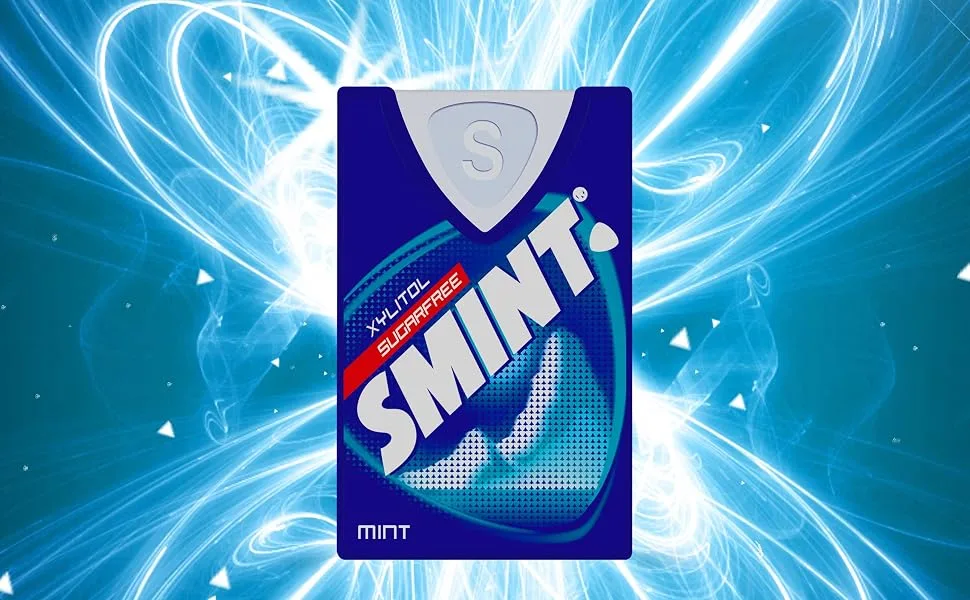 Smint Mint Sugar free Mints 8G (Pack of 7) Fruit Mint - SMINT
