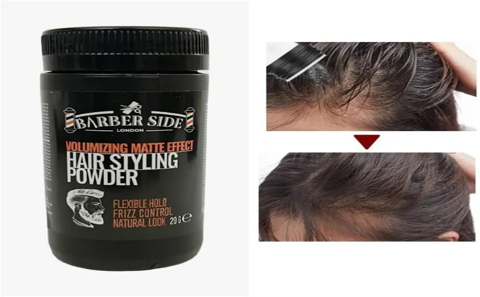 ican Barber Side London Volumizing Matte Effect Texturizing Hair Styling Powder 20g Cedarwood 20 g (Pack of 1) - product information 2
