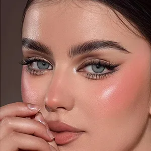 Face Blush with Cushion Applicator Liquid Blush for Cheeks Long Lasting & Smooth Creamy Formula Lightweight Blush Stick Blush Wand Crystal Pink 02# 8 ml (Pack of 1) - product information 7