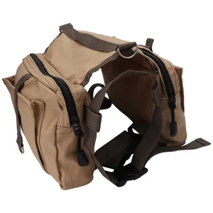 Dog Pack Hound Backpack Multi-functional Dog Outdoor Saddle Bag Travel Camping Hiking Walking Gear Pet Trail Pack for Medium & Large Dogs - CW06536-3