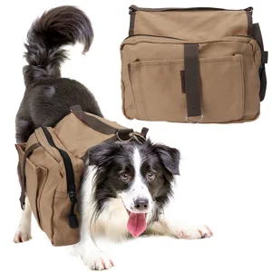Dog Pack Hound Backpack Multi-functional Dog Outdoor Saddle Bag Travel Camping Hiking Walking Gear Pet Trail Pack for Medium & Large Dogs - product information 3