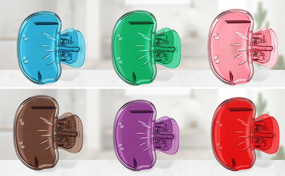 seplouis Toothbrush Head Cover Compatible with Manual Toothbrush & Electric Toothbrush Head 6 Pack - toothbrush cover