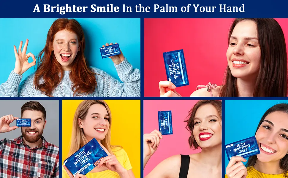 Teeth Whitening Strips: 14 Sessions 28 Pcs Tooth Whitening Strips at Home Teeth Whitening Kits Safe for Enamel Non-Sensitive Formula Mint-14 Treatment - tooth whitening strips 5d teeth whitening strips advanced teeth whitening strip strips for teeth