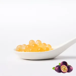 Tanoshiya Popping Boba Fruit Flavour Bursting Bubbles 1.3kg | Tapioca Pearl (Passion Fruit (Pack of 1)) - usage