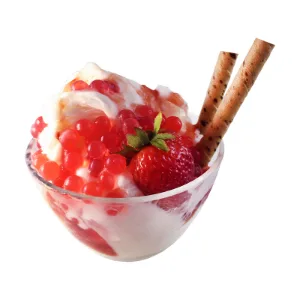 Tanoshiya Popping Boba Fruit Flavour Bursting Bubbles 1.3kg | Tapioca Pearl (Strawberry (Pack of 1)) - Strawberry Flavour Popping Boba Pearls Tapioca Pearls Tea Boba