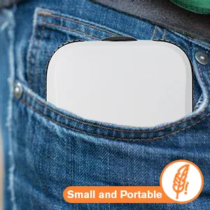 Hearing Aid Case Portable Hearing Aid Storage Case Compact Hearing Aid Storage Box Hearing Aid Protector for Hearing Aids Protective - Hearing Aid Case