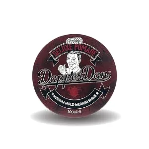 Dapper Dan Style Essentials Gift Pack with High Hold Low Shine Matt Paste 100ml Texturising Sea Salt Spray 200ml and Hand Made Styling Comb - Deluxe Pomade, Dapper Dan, Hair Pomade, Men
